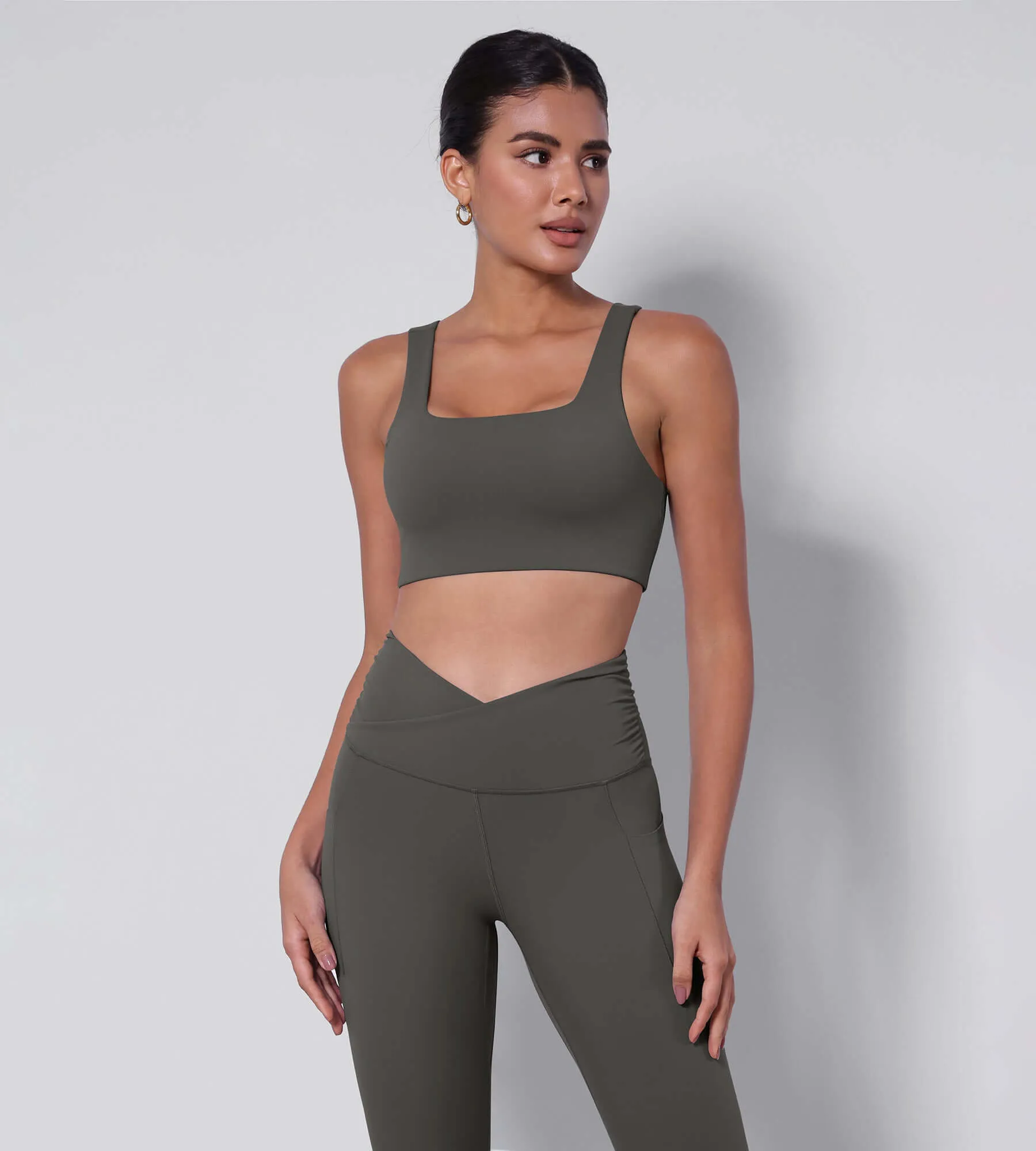2-Pack Square Neck Sports Bra