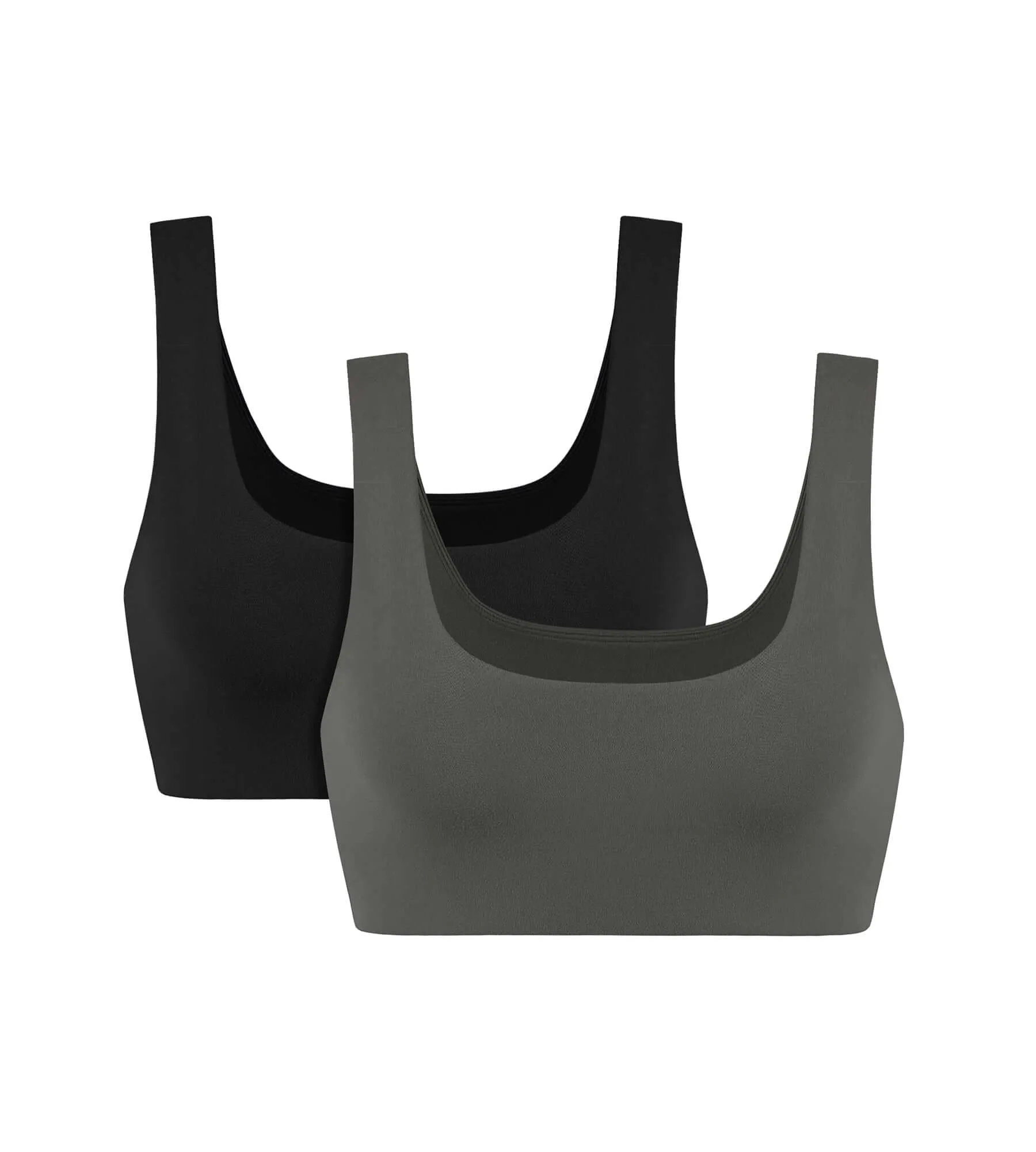2-Pack Square Neck Sports Bra