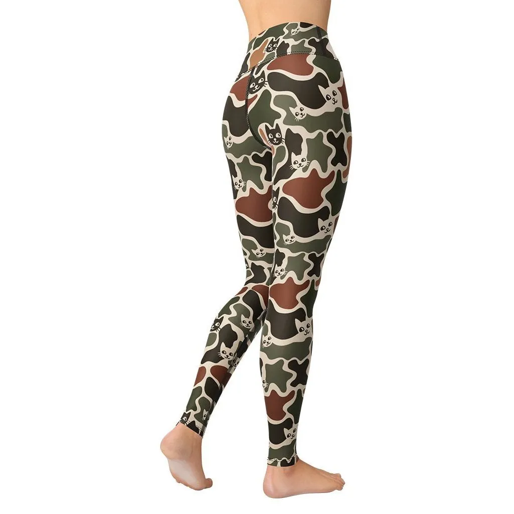 Catmouflage Yoga Leggings