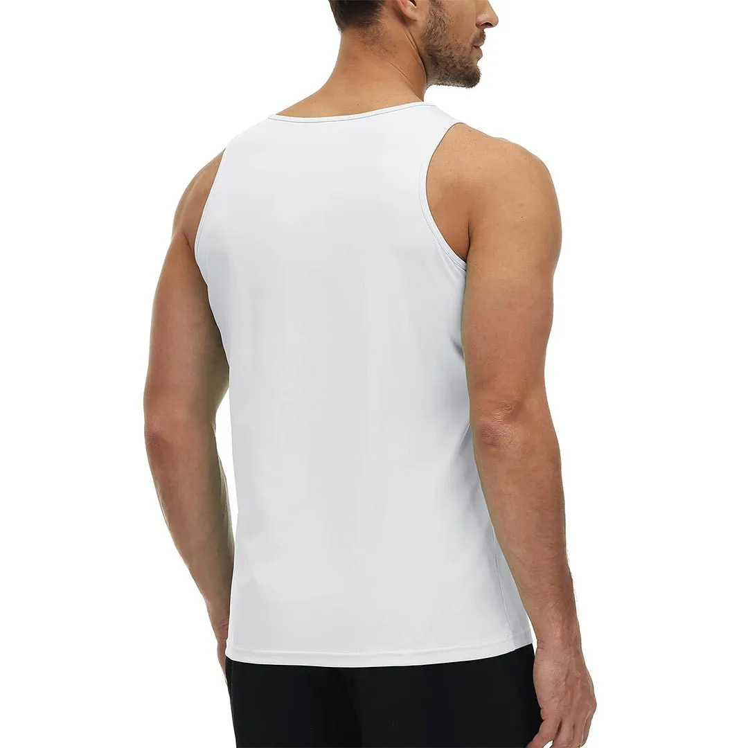 Men's UPF 50  Quick Dry Lightweight Running Tank Halter Tops