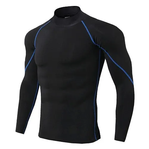 New Quick Dry Running Shirt Men Bodybuilding Sport T-shirt Long Sleeve Compression Top t Shirt Men Fitness Tight Rashgard