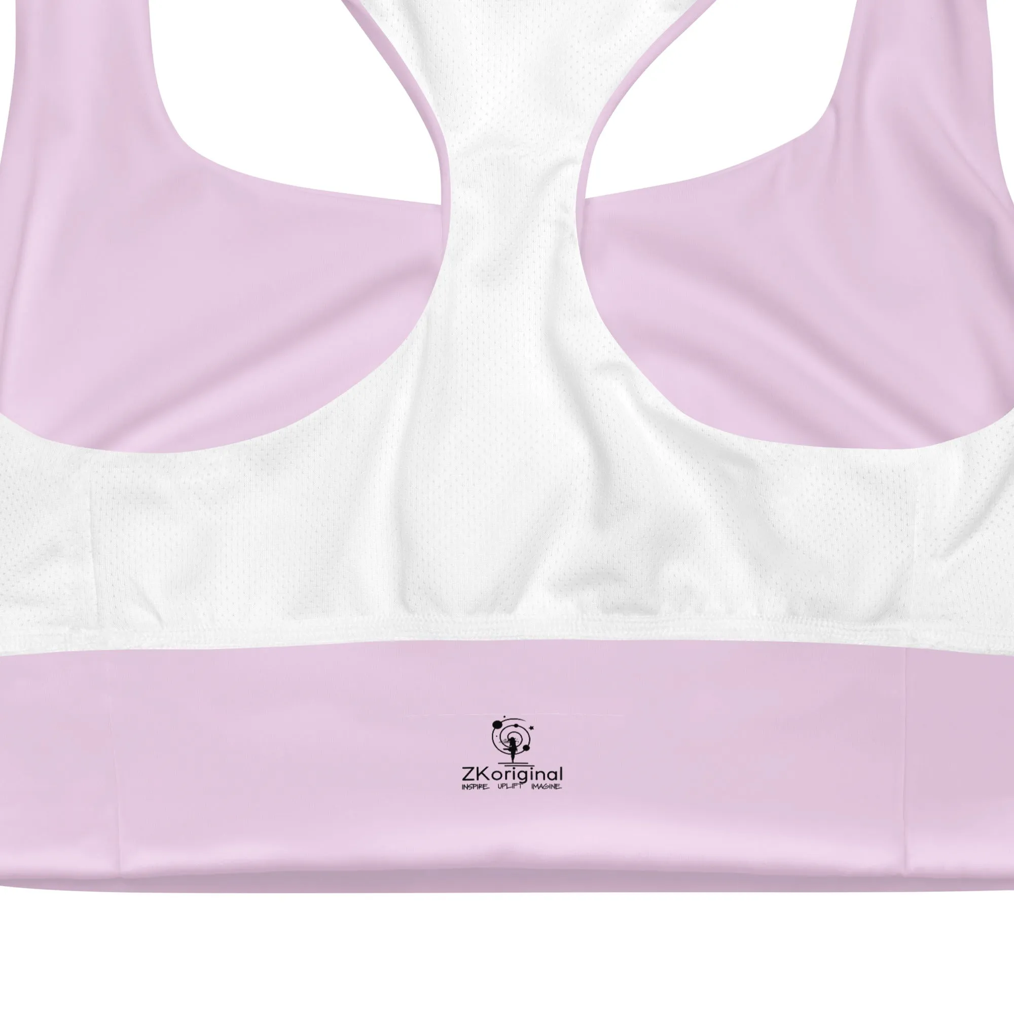 "Sparkling Love Diamond Affair" Collection - Longline Sports Bra