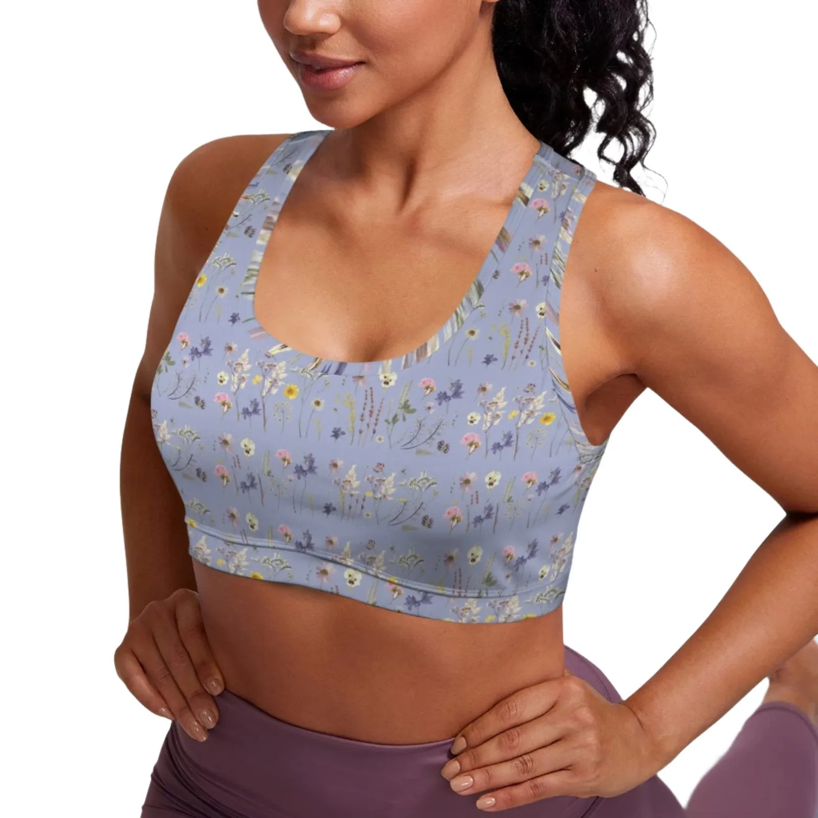 Wildflowers Lilac Sports Top up to 5 XL (FWS)